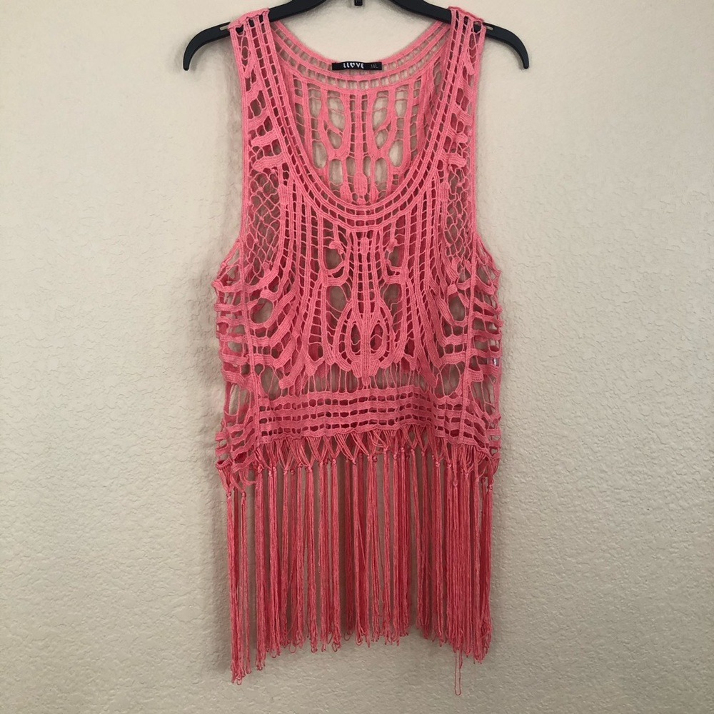 Crochet Crop Top Festival Wear